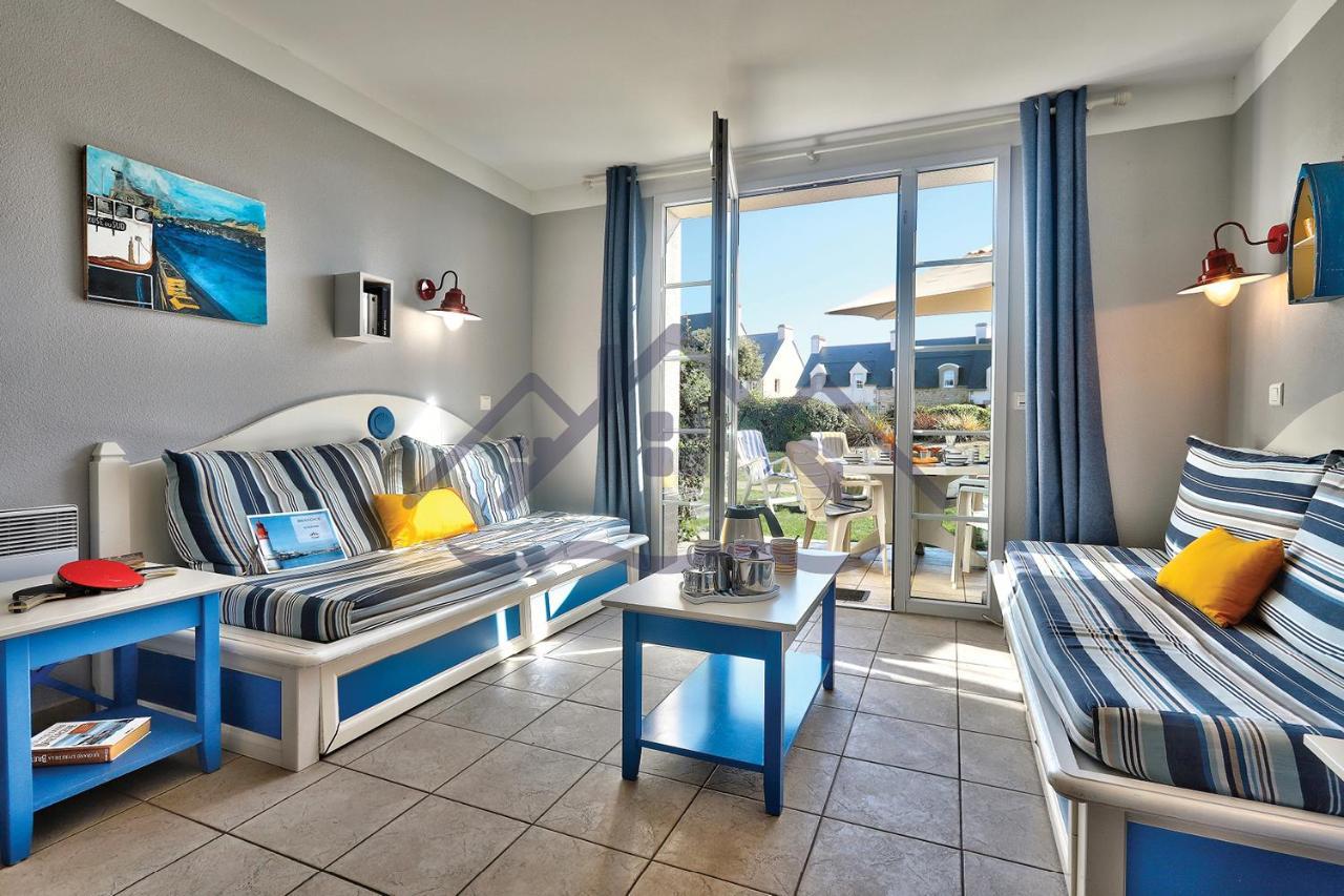 LocaLise - Maison E2 au Guilvinec - A 20m de la mer avec jardin et piscine - Tout à pied, plage, port, centre commerces, marché - Wifi inclus - Vue mer de la chambre - Animaux bienvenus - Linge de lit inclus Exterior foto